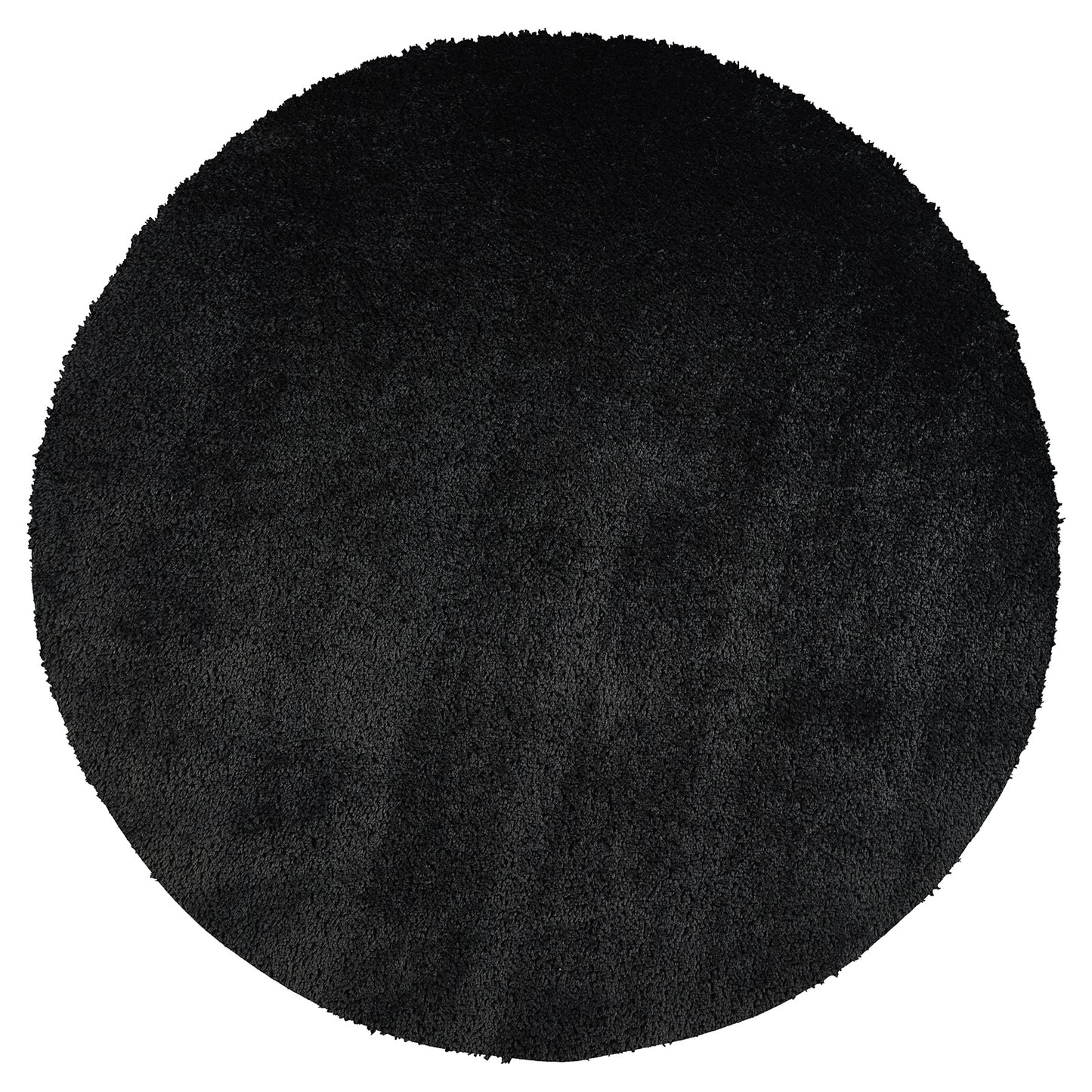 BOXHOLM Tapis Shaggy I Tapis Moderne, Salon, Chambre I Tapis Uni à Poils Longs, Épais, Doux, Durable, Moelleux, Entretien Facile I Noir