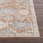 ERLANGER Tapis Lavable en Machine I Tapis Persan, Salon, Cuisine I Tapis Vintage Oriental, Poils Courts, Doux, Durable I Terracotta