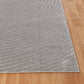 DEKOTA Tapis Scandinave Intérieur, Extérieur I Tapis Moderne, Salon, Chambre, Terrasse, Balcon I Tapis Bohème, Poils Courts, Doux I Gris