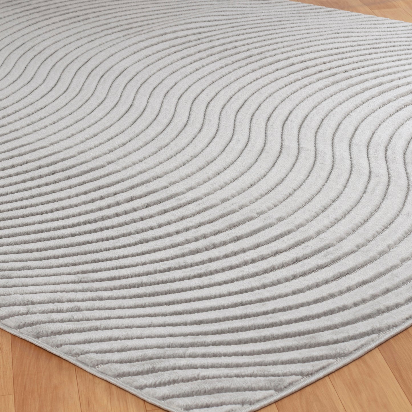 FEDRICK Tapis Scandinave Intérieur, Extérieur I Tapis Moderne, Salon, Chambre, Terrasse, Balcon I Tapis Bohème, Poils Doux I Gris