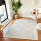 SHIAN Tapis Scandinave Intérieur, Extérieur I Tapis Moderne, Salon, Chambre, Terrasse, Balcon I Tapis Bohème, Poils Courts, Doux I Blanc