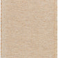 HENDY Becki Owens x Surya Tapis Uni et Bordure Jute Taupe