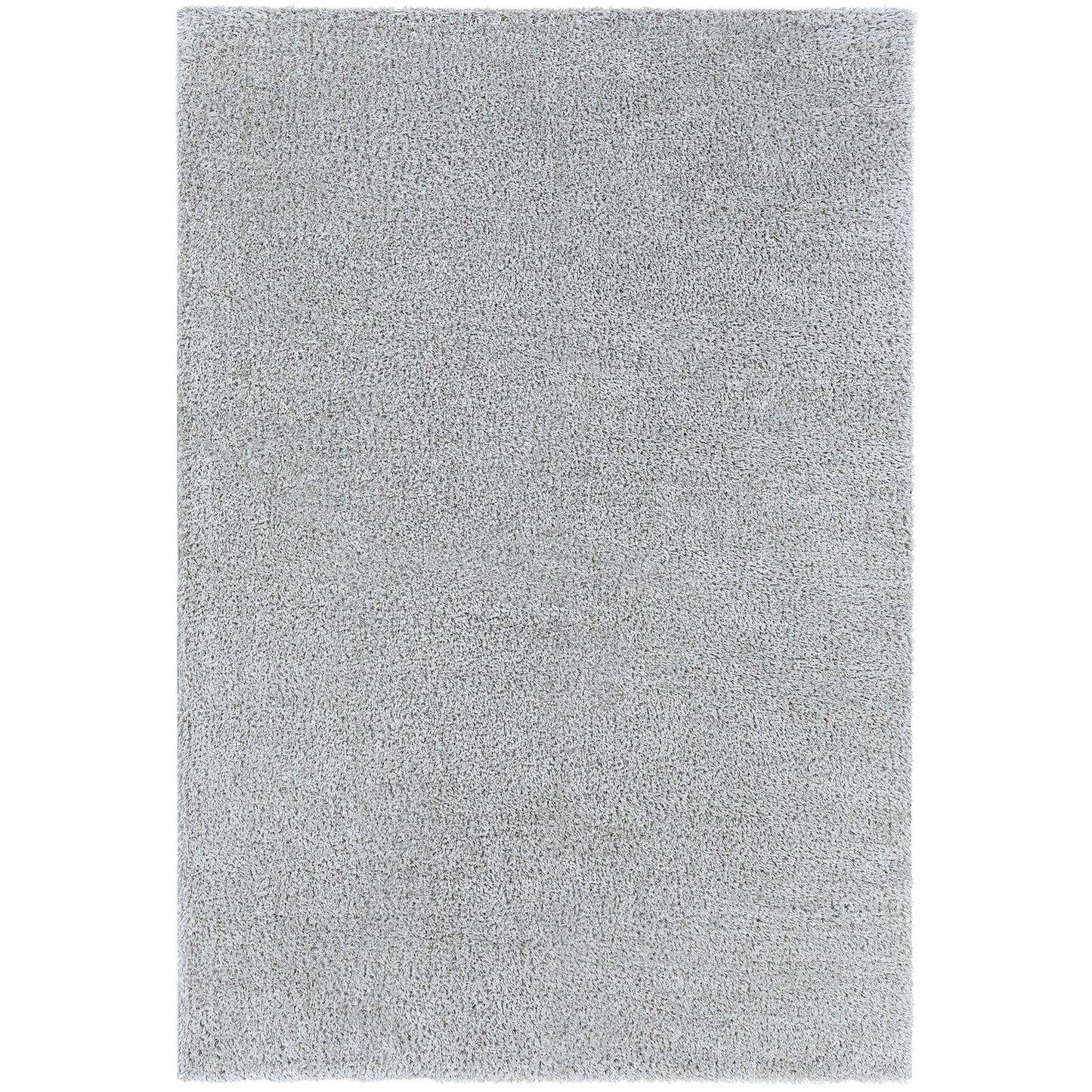 BOXHOLM Tapis Shaggy I Tapis Moderne, Salon, Chambre I Tapis Uni à Poils Longs, Épais, Doux, Moelleux, Entretien Facile I Gris Clair