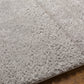 BOXHOLM Tapis Shaggy I Tapis Moderne, Salon, Chambre I Tapis Uni à Poils Longs, Épais, Doux, Moelleux, Entretien Facile I Gris Clair