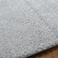 BOXHOLM Tapis Shaggy I Tapis Moderne, Salon, Chambre I Tapis Uni à Poils Longs, Épais, Doux, Moelleux, Entretien Facile I Gris Clair