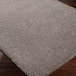 BOXHOLM Tapis Shaggy I Tapis Moderne, Salon, Chambre I Tapis Uni à Poils Longs, Épais, Doux, Moelleux, Entretien Facile I Gris Foncé