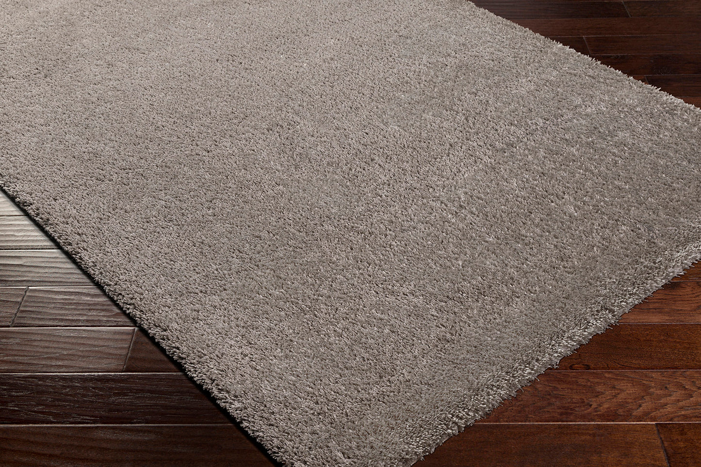 BOXHOLM Tapis Shaggy I Tapis Moderne, Salon, Chambre I Tapis Uni à Poils Longs, Épais, Doux, Moelleux, Entretien Facile I Gris Foncé