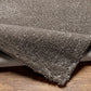 BOXHOLM Tapis Shaggy I Tapis Moderne, Salon, Chambre I Tapis Uni à Poils Longs, Épais, Doux, Moelleux, Entretien Facile I Gris Foncé