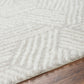 BROOKE Tapis Shaggy I Tapis Moderne, Salon, Chambre I Tapis à Poils Longs, Doux, Durable, Moelleux, Entretien Facile I Ivoire, Beige