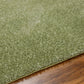 BOXHOLM Tapis Shaggy I Tapis Moderne, Salon, Chambre I Tapis Uni à Poils Longs, Épais, Doux, Durable, Moelleux, Entretien Facile I Vert