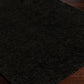 BOXHOLM Tapis Shaggy I Tapis Moderne, Salon, Chambre I Tapis Uni à Poils Longs, Épais, Doux, Durable, Moelleux, Entretien Facile I Noir