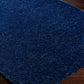 BOXHOLM Tapis Shaggy I Tapis Moderne, Salon, Chambre I Tapis Uni à Poils Longs, Épais, Doux, Moelleux, Entretien Facile I Bleu Foncé