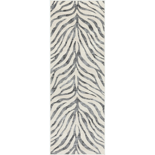 CHAMBERY Tapis Scandinave I Tapis Moderne, Couloir, Salon, Chambre I Tapis Contemporain Bohème, Poils Courts, Doux I Gris Foncé, Beige