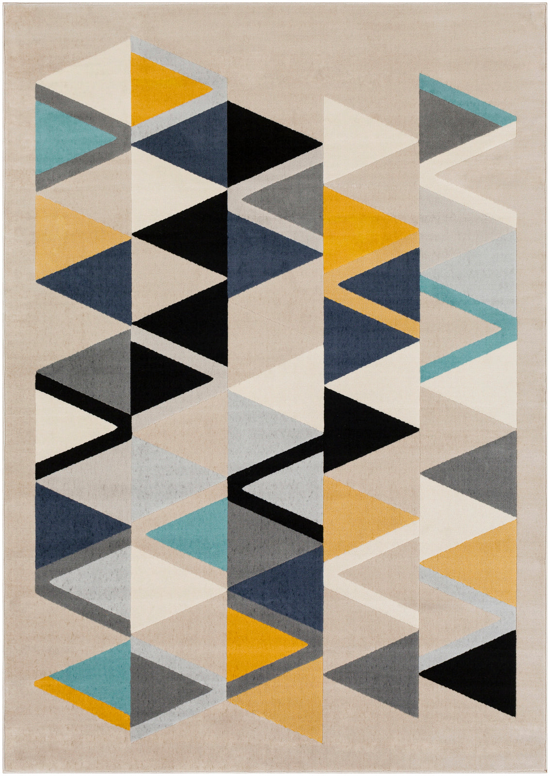 DOMWIER Tapis Scandinave I Tapis Moderne, Couloir, Salon, Chambre I Tapis Contemporain, Poils Courts, Doux, Durable I Multicolore, Gris