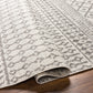 LOUISE Tapis Scandinave I Tapis Moderne, Salon, Chambre I Tapis Contemporain Bohème, Poils Courts, Doux, Durable I Ivoire, Gris