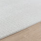 LAJOY Tapis Scandinave I Tapis Moderne, Salon, Chambre I Tapis Contemporain, Poils Courts, Doux, Durable, Entretien Facile I Ivoire