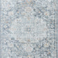 OLIVIA Tapis Vintage I Tapis Persan, Couloir, Salon, Chambre I Tapis Traditionnel Oriental, Poils Courts, Doux I Multicolore, Bleu