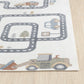 TORIN Tapis Enfant Lavable en Machine I Tapis Chambre, Garçon, Fille, Bébé, Salle de Jeu, Poils Doux, Entretien Facile I Beige, Gris