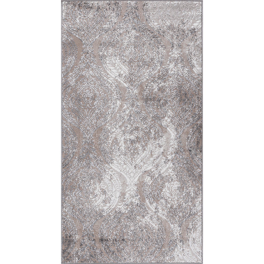 LISSETE Tapis Vintage I Tapis Persan, Salon, Chambre I Tapis Traditionnel Oriental, Poils Courts, Doux, Entretien Facile I Beige, Blanc