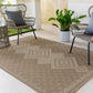 YURIKO Tapis en Jute Lavable en Machine I Tapis Bohème, Couloir, Salon, Chambre I Tapis Rustique, Fibres Naturelles I Beige, Ivoire