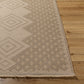 YURIKO Tapis en Jute Lavable en Machine I Tapis Bohème, Couloir, Salon, Chambre I Tapis Rustique, Fibres Naturelles I Beige, Ivoire