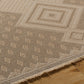 YURIKO Tapis en Jute Lavable en Machine I Tapis Bohème, Couloir, Salon, Chambre I Tapis Rustique, Fibres Naturelles I Beige, Ivoire