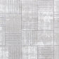 PEGAH Tapis Scandinave I Tapis Moderne, Salon, Chambre I Tapis Contemporain, Poils Courts, Doux, Entretien Facile I Blanc, Gris