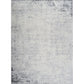 SHERBORNE Tapis Abstrait I Tapis Moderne, Couloir, Salon, Chambre I Tapis Design Marbre Moucheté à Poils Courts, Doux I Blanc, Gris