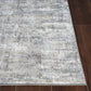 SHERBORNE Tapis Abstrait I Tapis Moderne, Couloir, Salon, Chambre I Tapis Design Marbre Moucheté à Poils Courts, Doux I Blanc, Gris