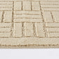 NYRISS Set 2 Tapis Salle de Bain et WC I Tapis Antidérapants, Lavables en Machine, Poils Longs, Doux, Séchage Rapide I Beige Clair