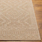 KIRKMAN Tapis Extérieur Aspect Jute I Tapis Bohème Extérieur et Intérieur, Terrasse, Balcon, Véranda, Salon, Cuisine I Ivoire, Beige