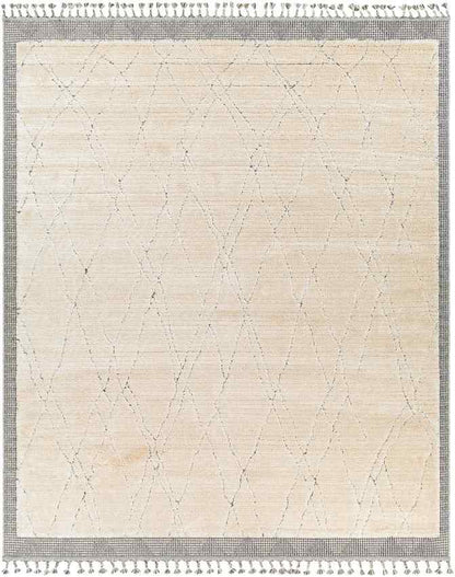 Tapis Berbère Ethnique - Beige/Gris - WAYLAND