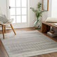 NEERBOSCH Tapis Scandinave I Tapis Moderne, Salon, Chambre I Tapis Contemporain, Poils Courts, Doux, Entretien Facile I Gris, Beige