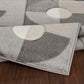 RAYLEEN Tapis Scandinave I Tapis Moderne, Salon, Chambre I Tapis Contemporain, Poils Courts, Doux, Durable, Entretien Facile I Gris