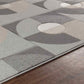 RAYLEEN Tapis Scandinave I Tapis Moderne, Salon, Chambre I Tapis Contemporain, Poils Courts, Doux, Durable, Entretien Facile I Gris