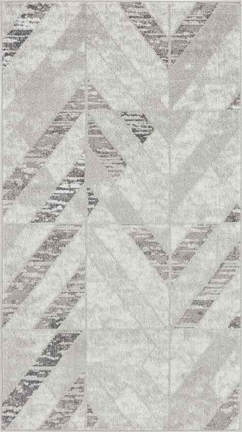 MARQUIE Tapis Scandinave I Tapis Moderne, Salon, Chambre I Tapis Contemporain, Poils Courts, Doux, Entretien Facile I Blanc, Gris