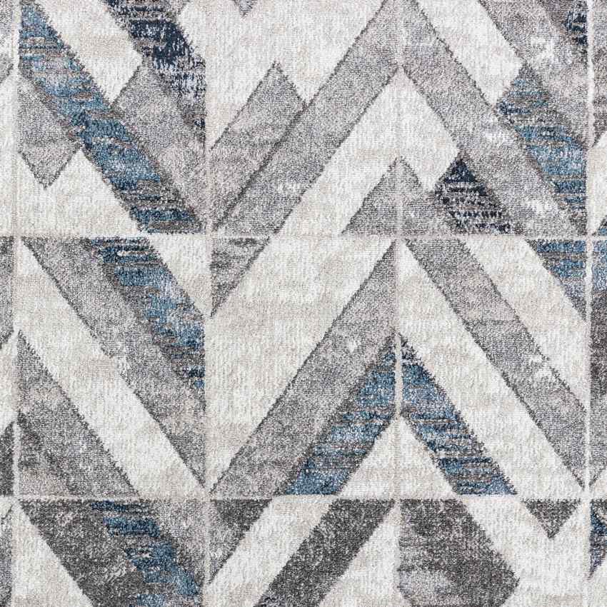 MARQUIE Tapis Scandinave I Tapis Moderne, Salon, Chambre I Tapis Contemporain, Poils Courts, Doux, Entretien Facile I Bleu, Gris