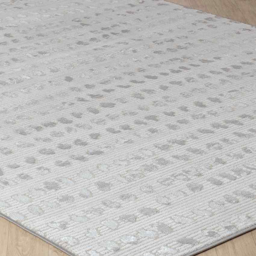 TEANDRE Tapis Scandinave I Tapis Moderne, Salon, Chambre I Tapis Contemporain, Poils Courts, Doux, Entretien Facile I Beige, Blanc